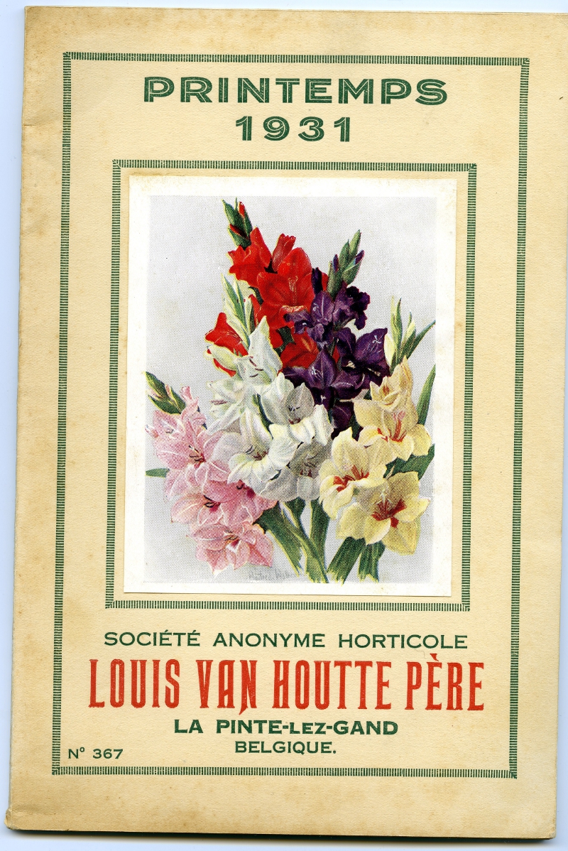 Le catalogue Van Houtte 1931  © AS Berthon