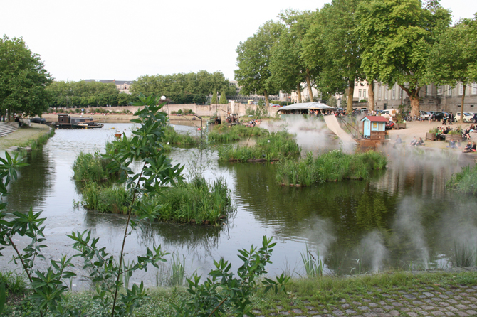 Jardins flottants de Nantes - © J.-F. Coffin