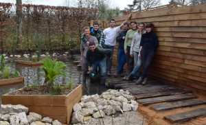 Les participants à la réalisation de l’Arche © D.R