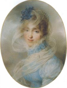 L’hortensia tirerait-il son nom de celui de la reine Hortense (portrait par Jean-Baptiste Isabey) ?- © D.R.