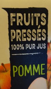 La mention « Pur jus » signifie que les jus de fruits concernés n’ont subi ni concentration ni dilution et ne contiennent aucun additif - © J.-F. Coffin