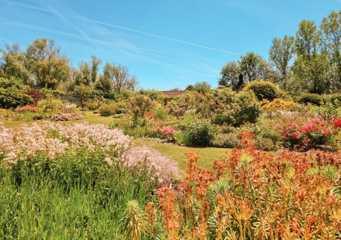 Jardin créé et dessiné par André Eve