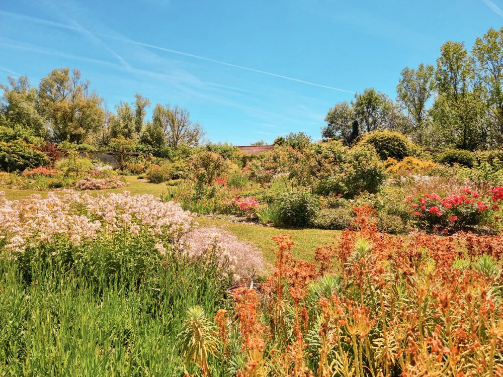 Jardin créé et dessiné par André Eve