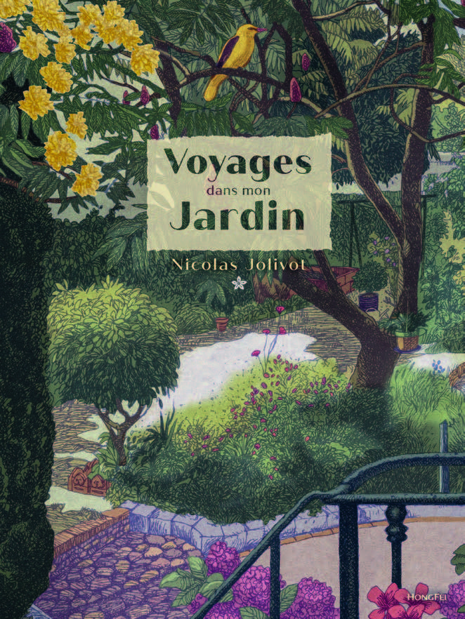 Livre Voyages dans mon jardin