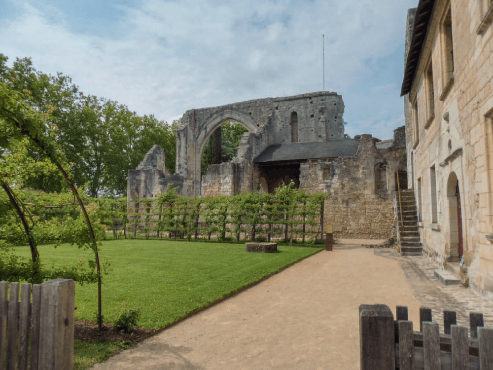 Jardin du prieuré Saint-Cosme