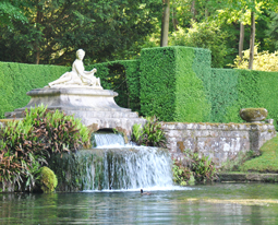 La Baigneuse, à Courance l'eau est le fil conducteur 