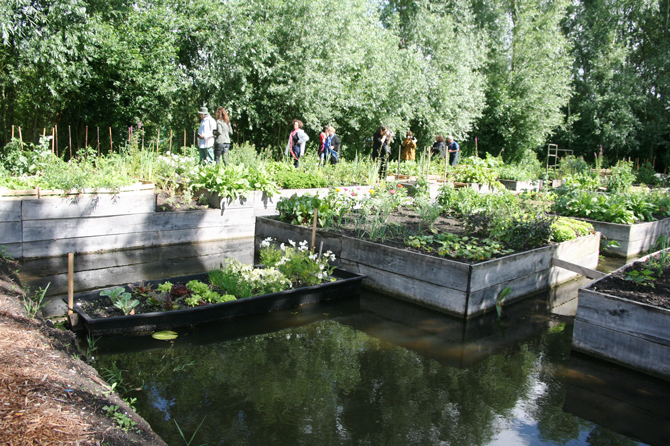 Reseau eau et barques - © Jean-François Coffin