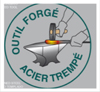 outil forgé acier trempé