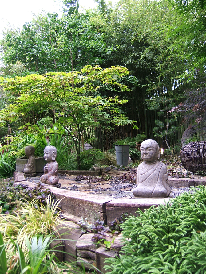 Le jardin japonais de M. et Mme Vandenbussche  à Hellemmes