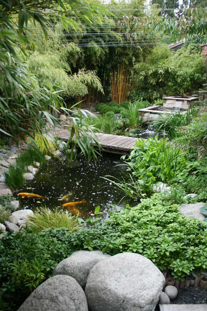 Le jardin japonais de M. et Mme Vandenbussche  à Hellemmes