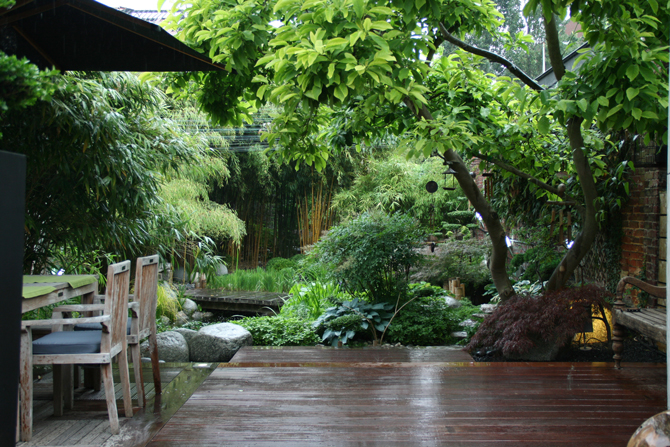 Le jardin japonais de M. et Mme Vandenbussche  à Hellemmes