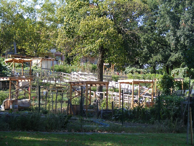 Le parc public potaer, une nouvelle conception d'espaces verts. Ici, celui de Monlong - © droits réservés