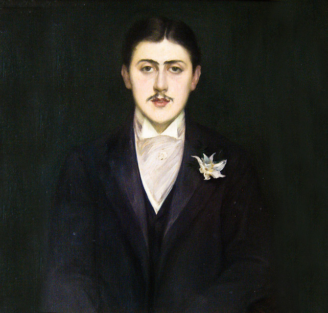 Marcel Proust et son Cattleya par Jacques-Emile Blanche (1892) – Musée d’Orsay - © DR