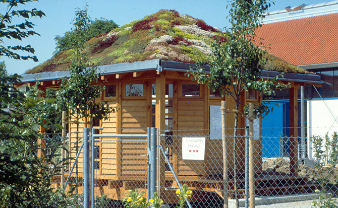 Le pavillon Schaugarten en Allemagne