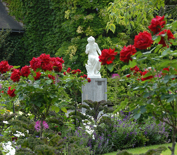 Angers : Le  jardin des plantes